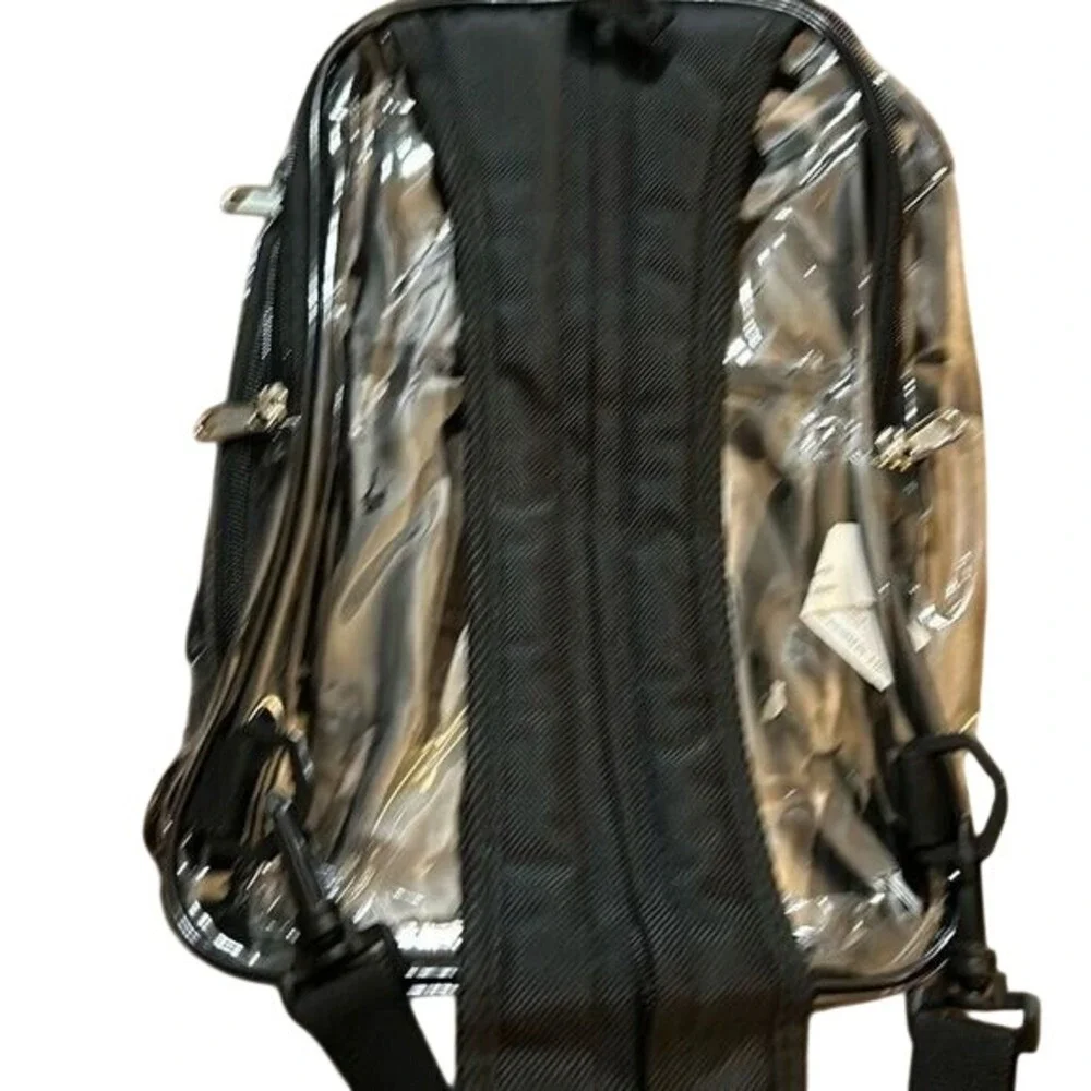 Clear Stadium Approved Backpack with Adjustable Reinforced Straps, for Festivals